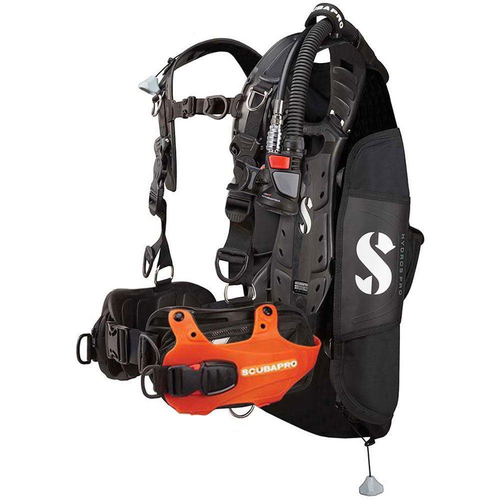 Scubapro Hydros Pro BCD with AIR2 - Womens-Orange-XS - S-