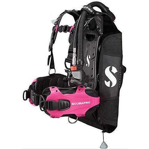 Scubapro Hydros Pro BCD with BPI - Mens with Color Kit Installed-Pink-S-