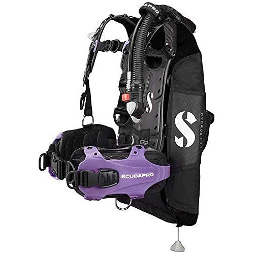 Scubapro Hydros Pro BCD with BPI - Mens with Color Kit Installed-Purple-S-