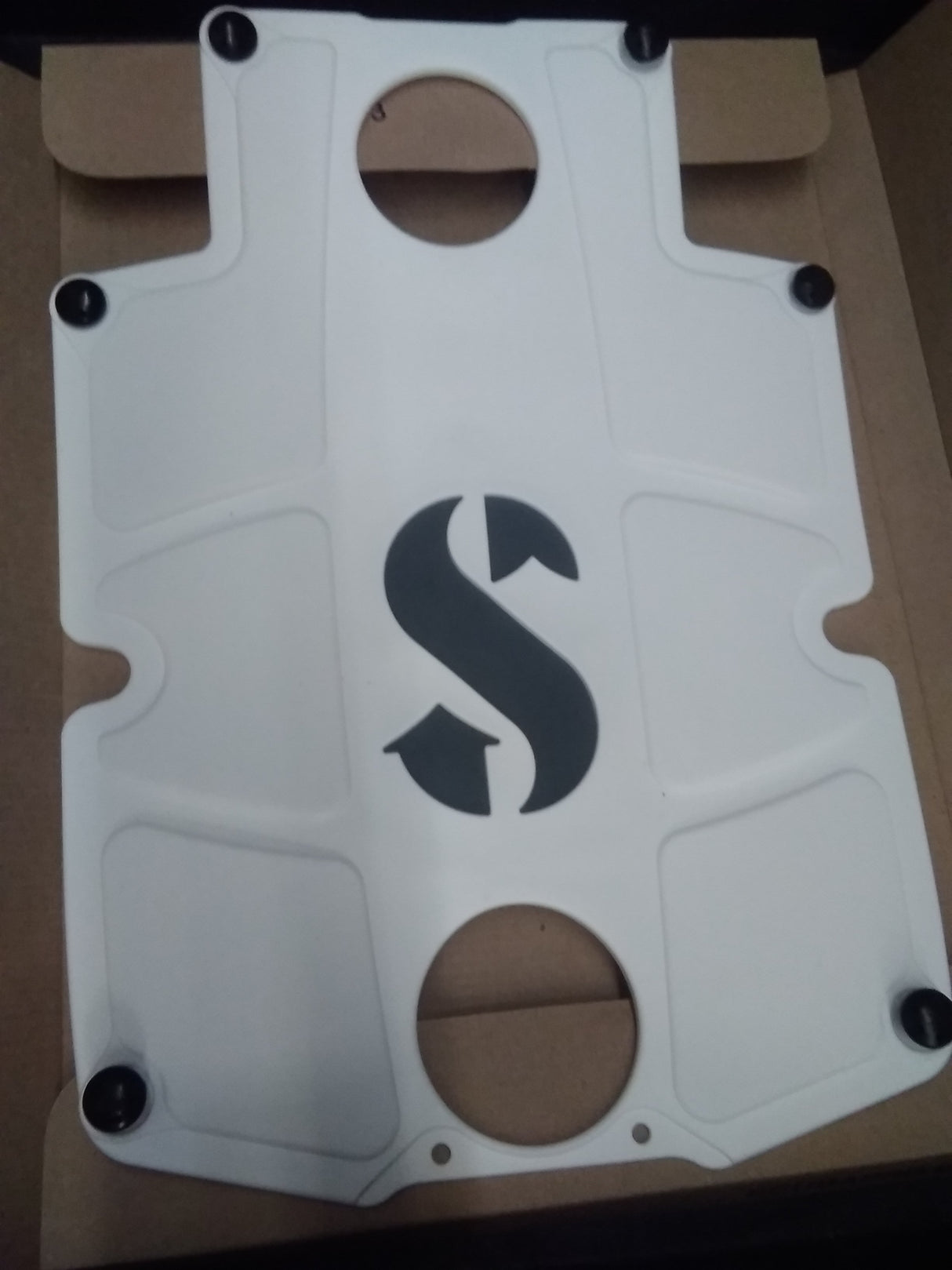 Used Scubapro S - TEK Back Pad Kit-White-