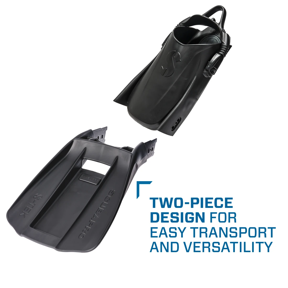 Scubapro S-TEK Open Heel Diving Fin-