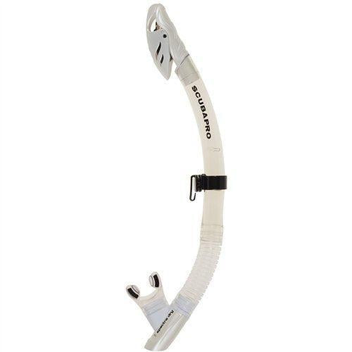 Scubapro Spectra Dry Scuba Diving Snorkel-White-