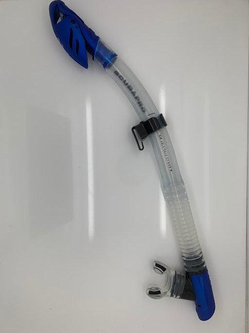 Used Scubapro Spectra Dry Snorkel-Blue-Good-