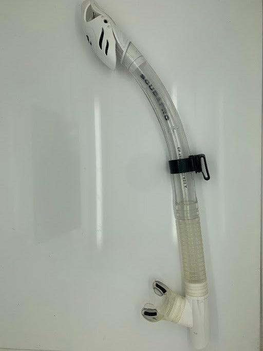 Used Scubapro Spectra Dry Snorkel-White-Good-