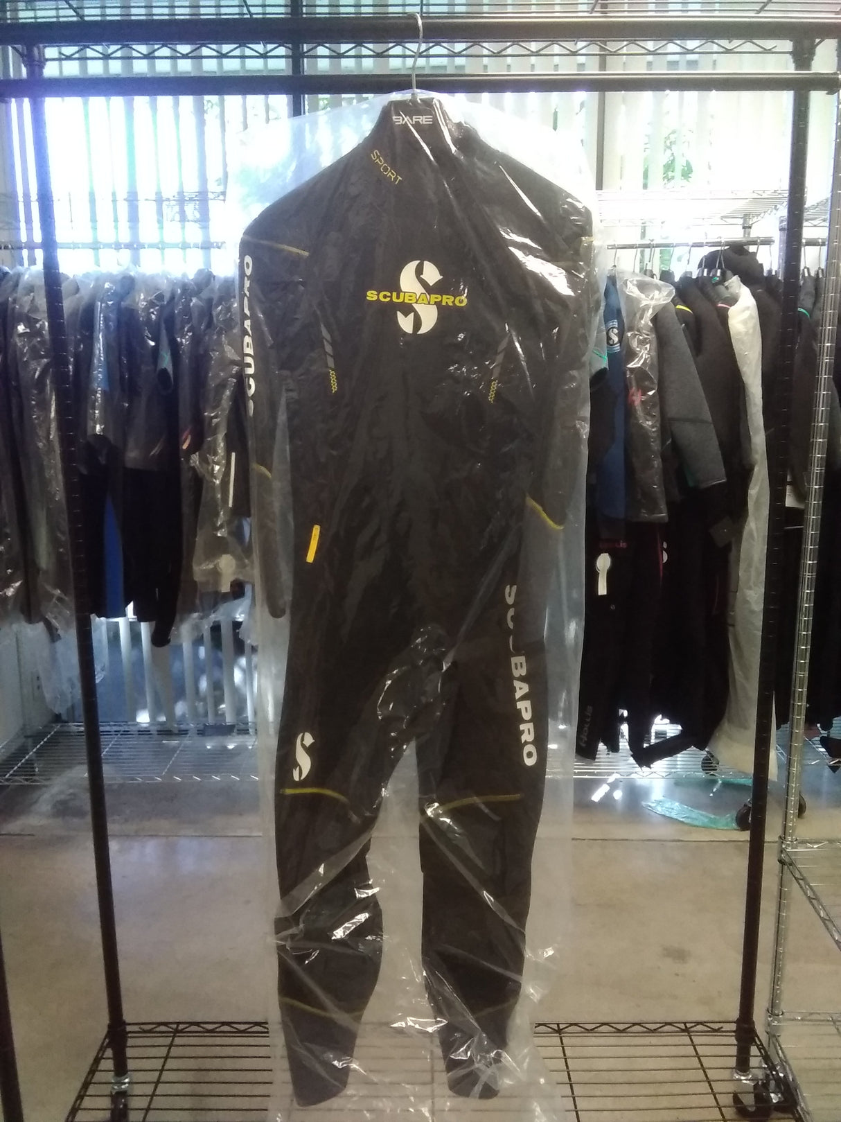 Used Scubapro Sport Steamer G2 3mm Wetsuit - Mens-Black/Yellow-S-