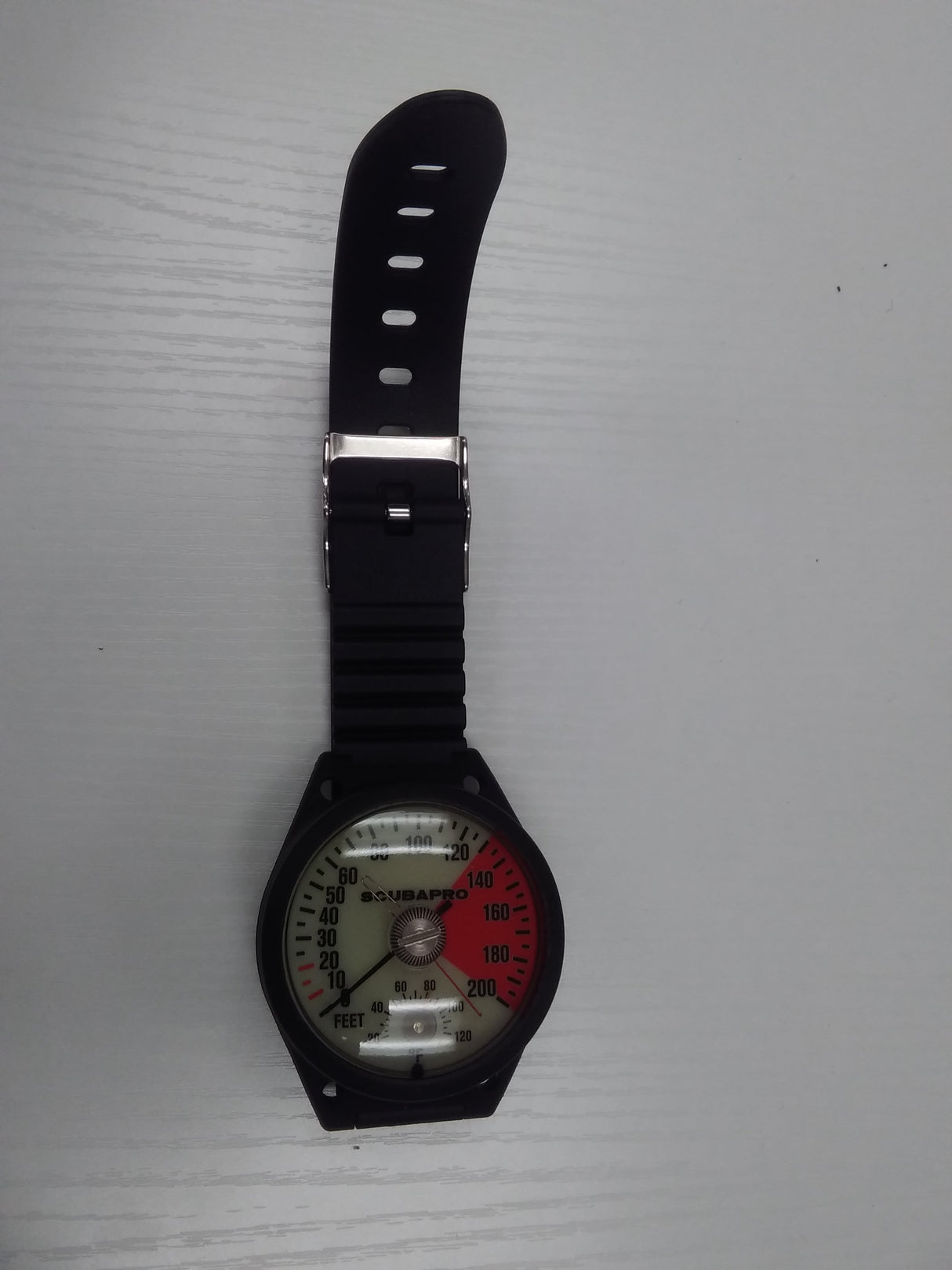 Used Scubapro Wrist Mount Depth Gauge Imperial-