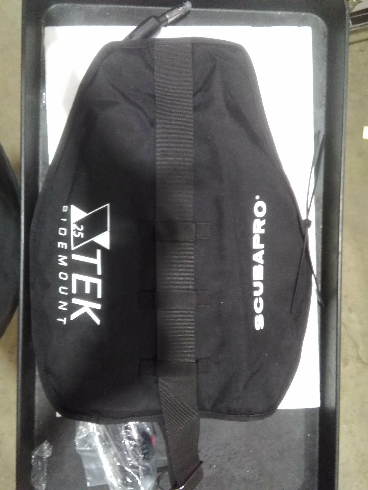 Used Scubapro X - Tek Sidemount Black LT 12 12 L 25 lb-