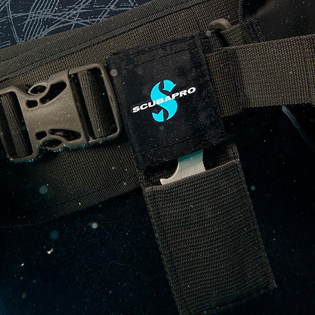 Scubapro X-Tek X-Cut Titanium Knife W Nylon Sheath-