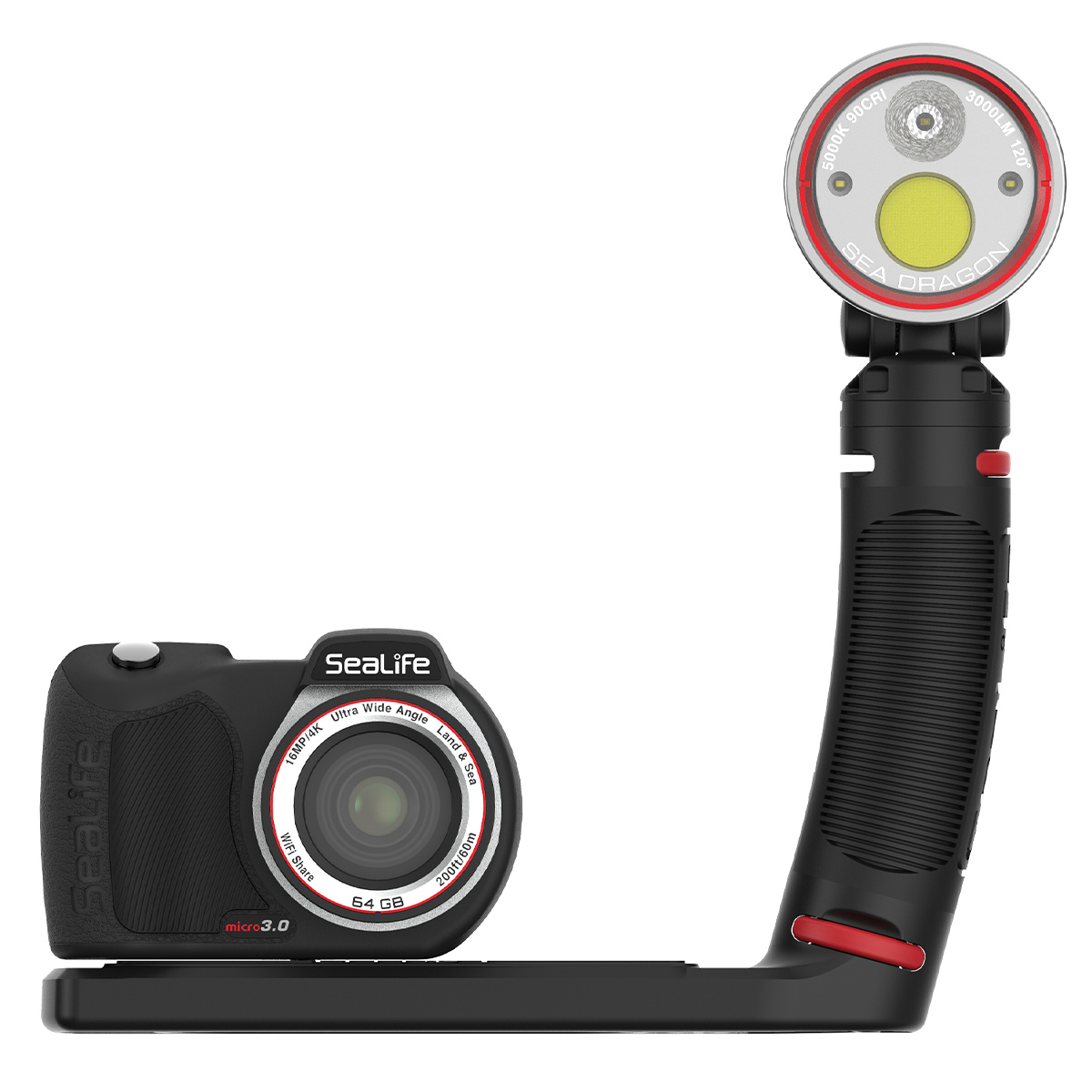 Used SeaLife Micro 3.0 Pro Dual Beam Set (SL550 & SL679 bundle box)-Like New-