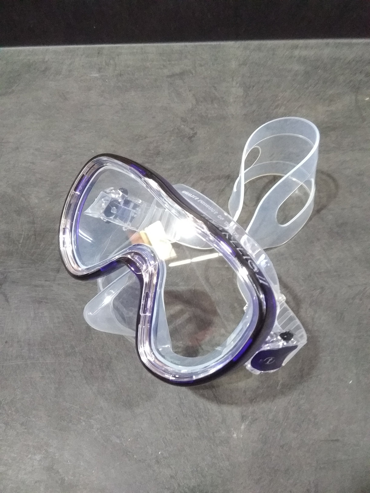 Used Tusa Mini Kleio II Mask-Cobalt Blue-Like New-