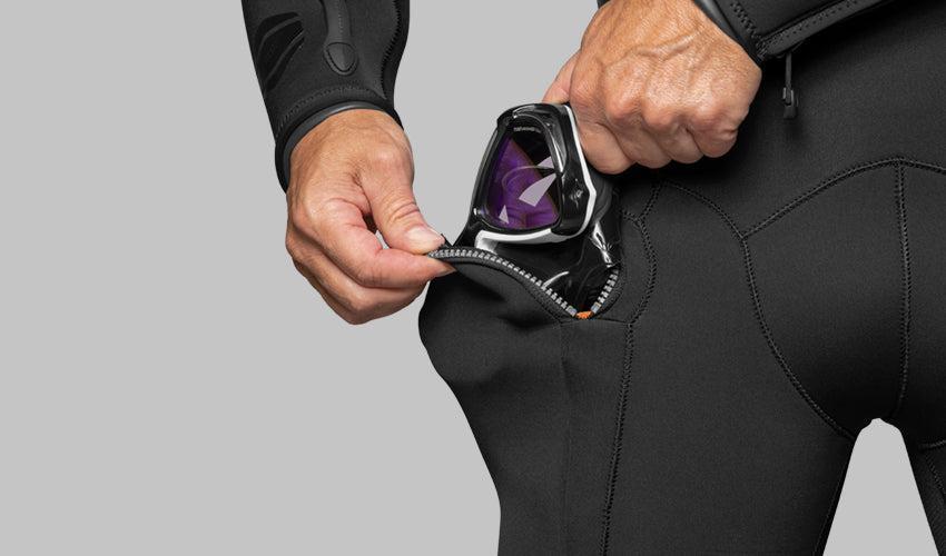 Waterproof SD Neoflex Ladies Semidry Diving Suit 7mm-