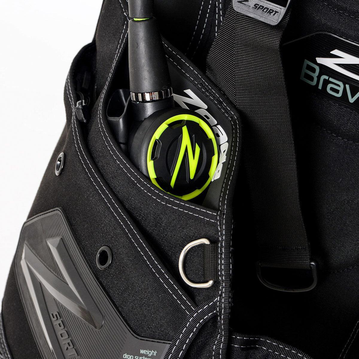 Zeagle Bravo, w/inflator, hose and RE valve + Suunto Zoop Novo-