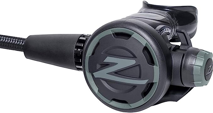 Zeagle F8 2nd Stage (serialized), Black-