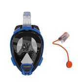 Open Box Ocean Reef Aria QR+ with Camera Holder Snorkeling Mask and Snorkie Talkie