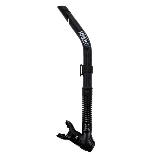 Akona Andros Snorkel-Black Silicone