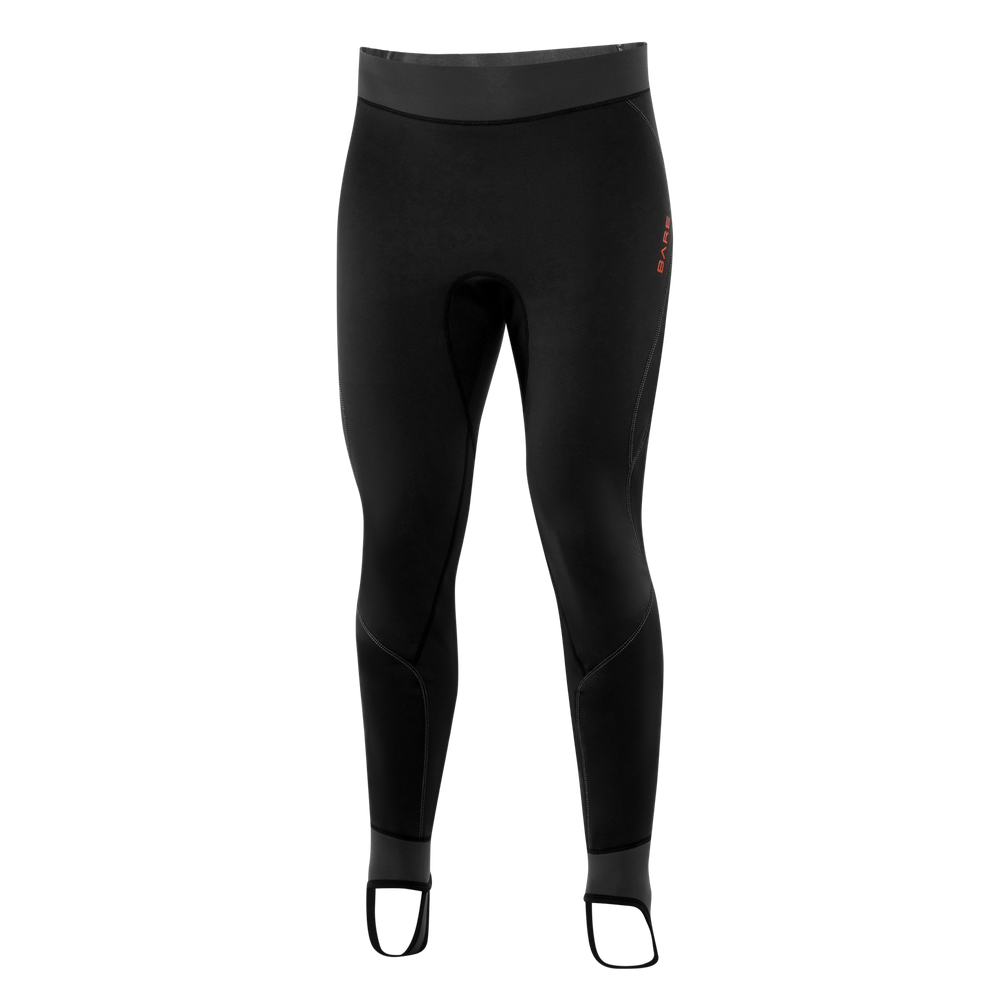 Bare 2 MM Exowear Mens High-Cut Neoprene Scuba Diving Pants w/ Foot Stirrups-S