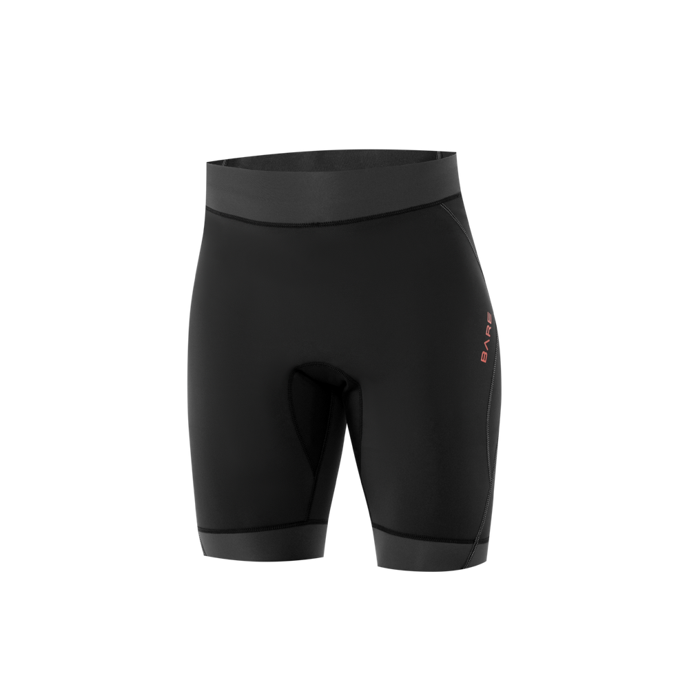 Bare 2 MM Exowear Mens High-Cut Neoprene Scuba Diving Shorts-S