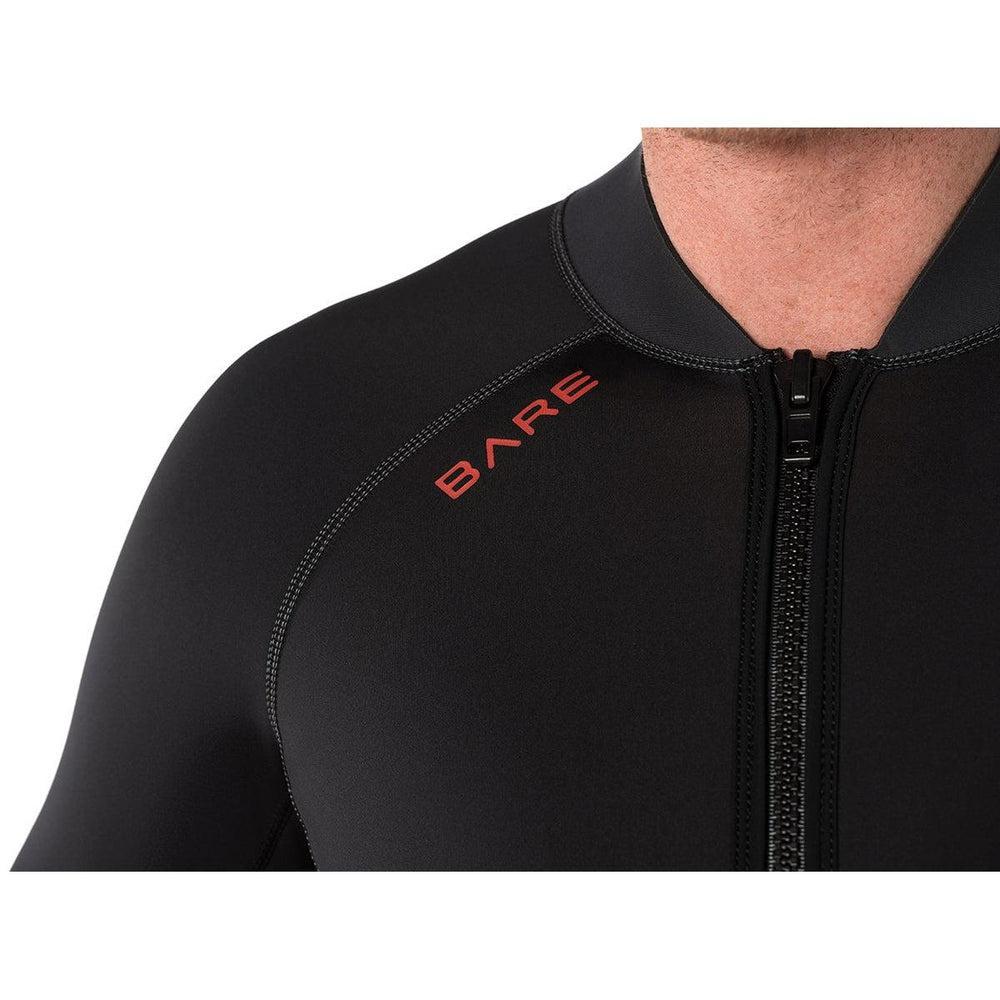 Bare 2 MM Exowear Mens Neoprene Front Zip Scuba Diving Jacket-