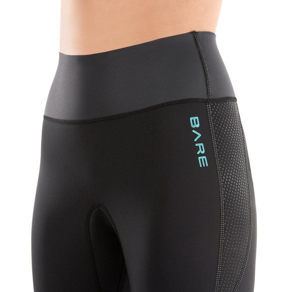 Bare 2 MM Exowear Womens High-Cut Neoprene Scuba Diving Pants w/ Foot Stirrups-