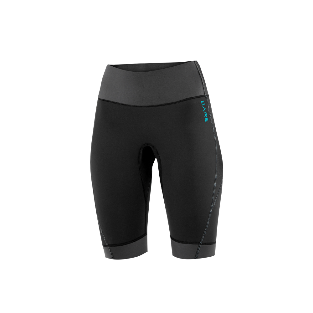 Bare 2 MM Exowear Womens High-Cut Neoprene Scuba Diving Shorts-2