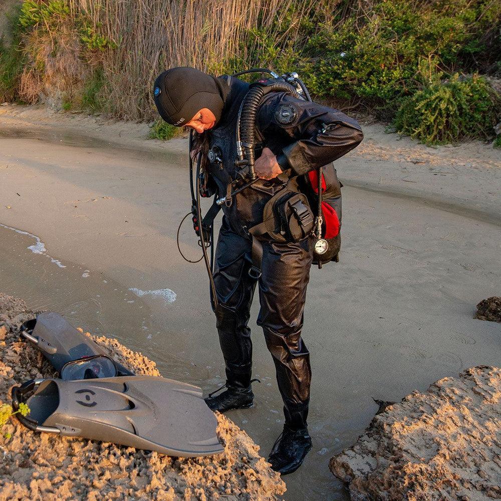 Bare Aqua-Trek 1 Womens Lightweight Travel Pro Drysuit-