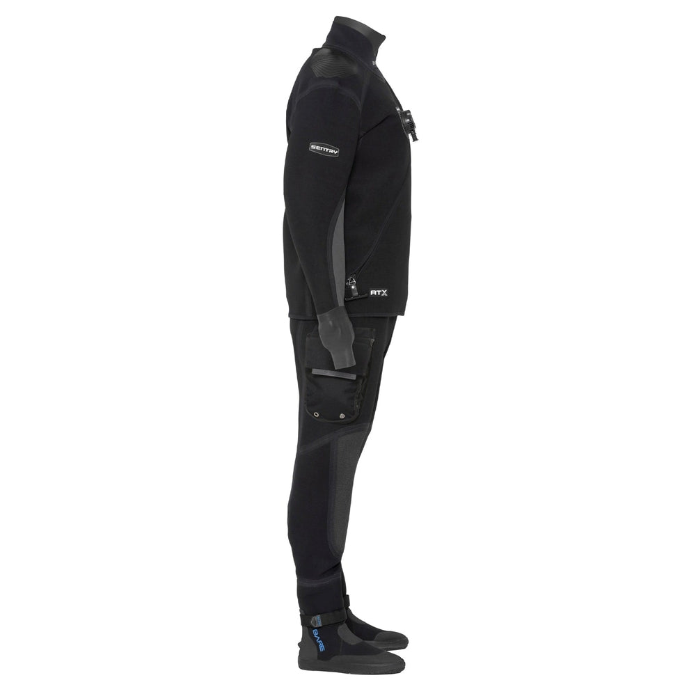 Bare Sentry Tech Mens Drysuit w/ Tech Boots-
