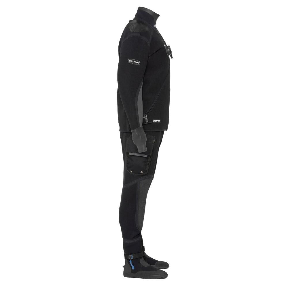 Bare Sentry Tech Mens Drysuit w/ Tech Boots-