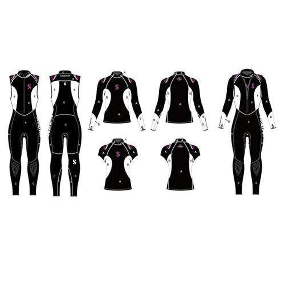 ScubaPro Hybrid Sleeveless 3mm Womens Steamer-