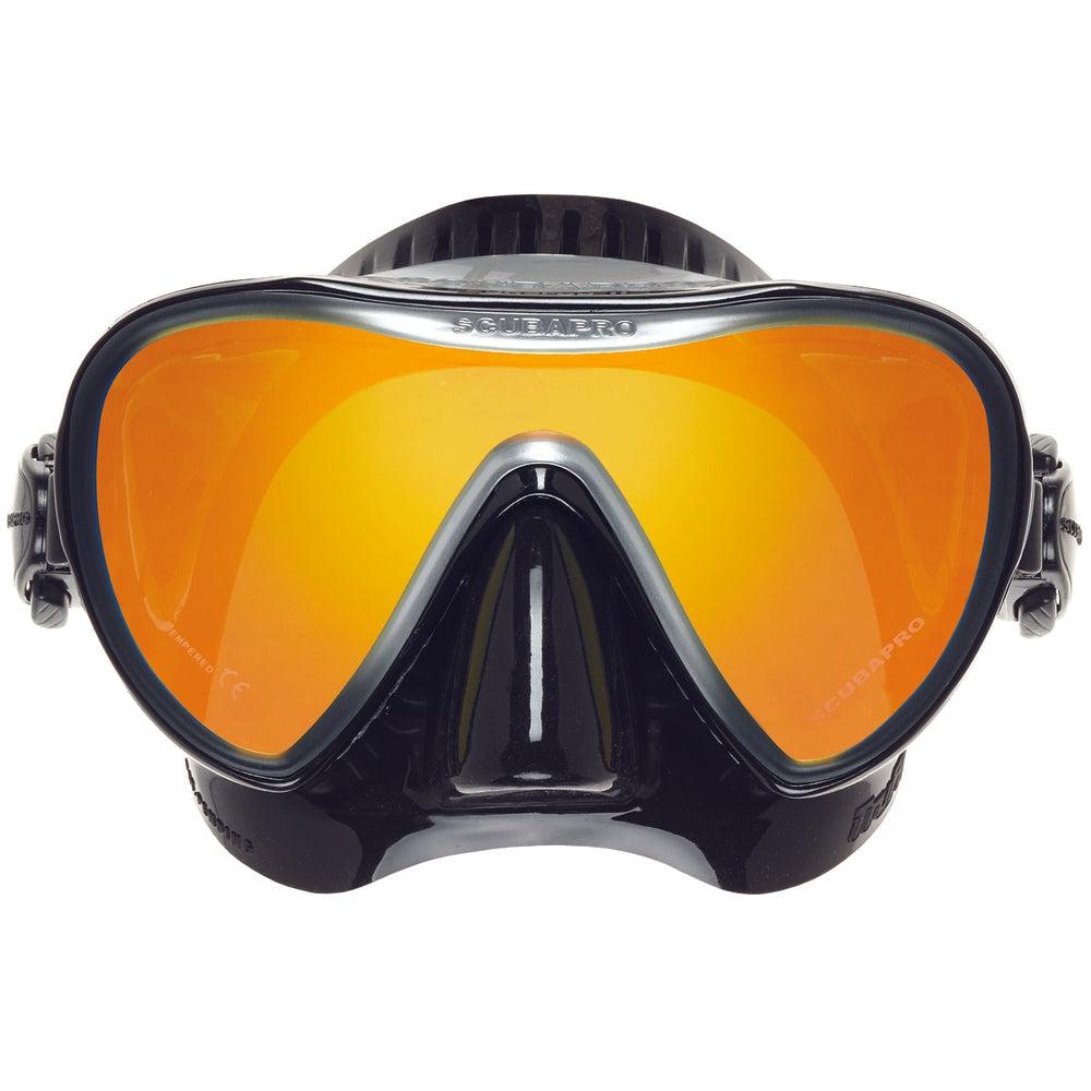 ScubaPro Synergy 2 Dive Mask-Black/Black/Silver