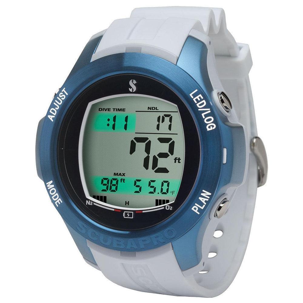 ScubaPro Z1 Dive Computer-White/Blue