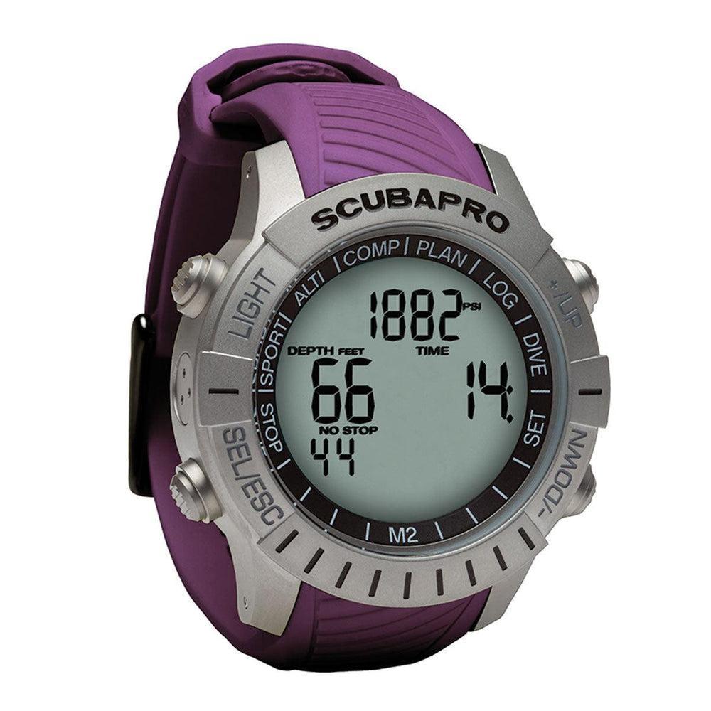 Scubapro M2 Dive Computer Wrist Strap Set-Purple Strap