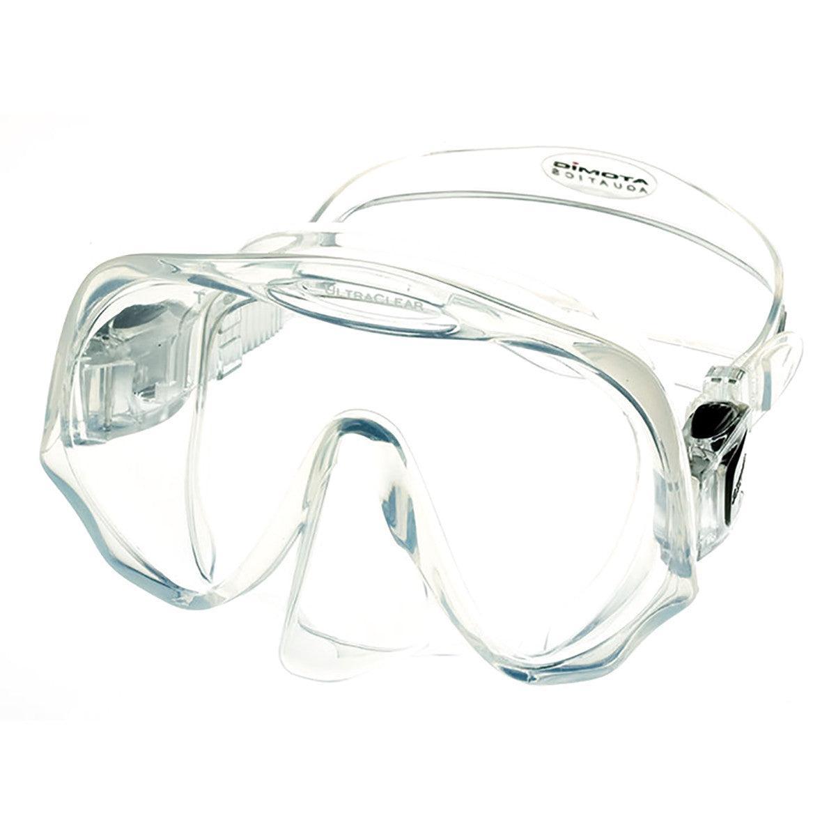 Atomic Aquatics Frameless Mask-Clear-Regular-