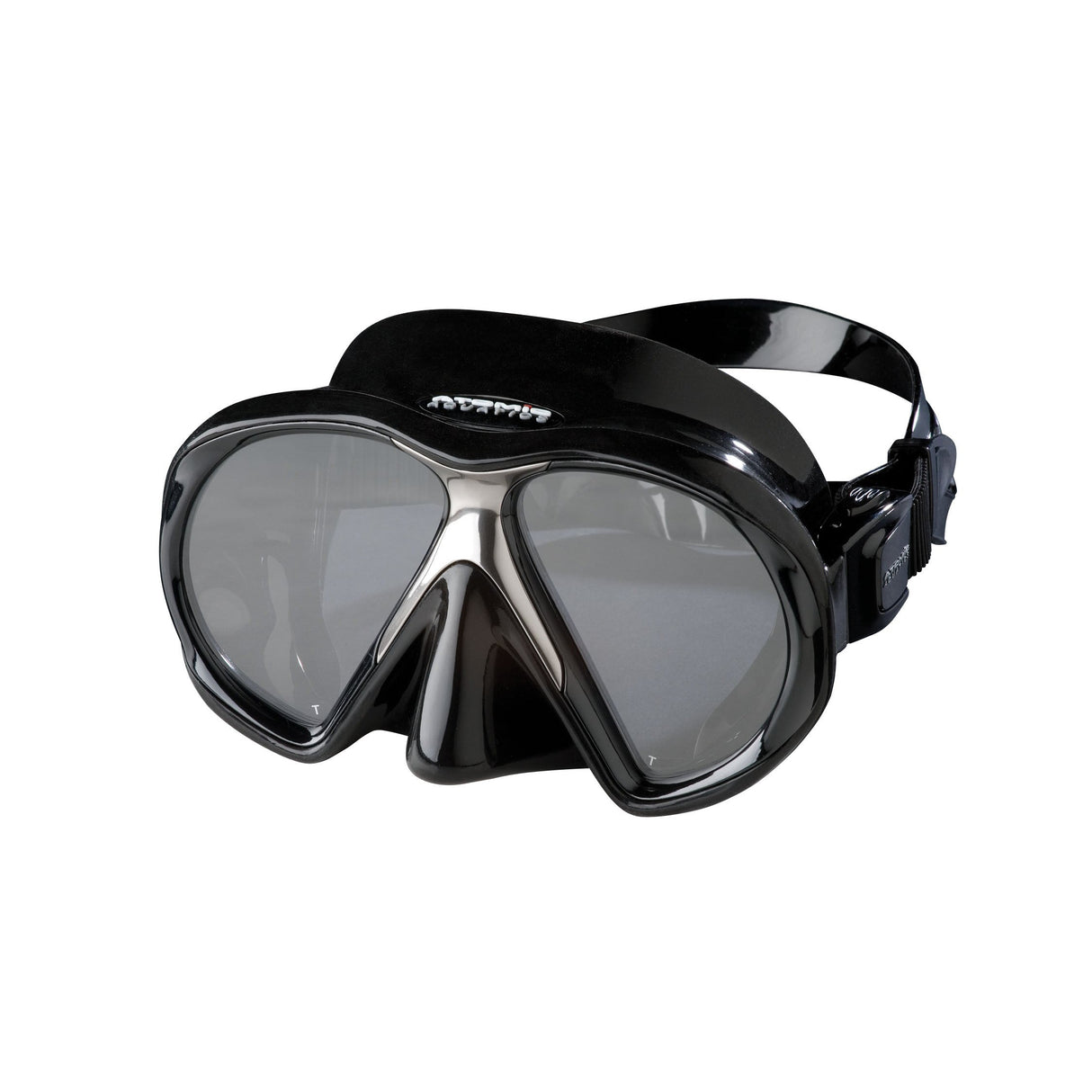 Atomic Aquatics SubFrame Mask, Medium Fit-Black/Black-