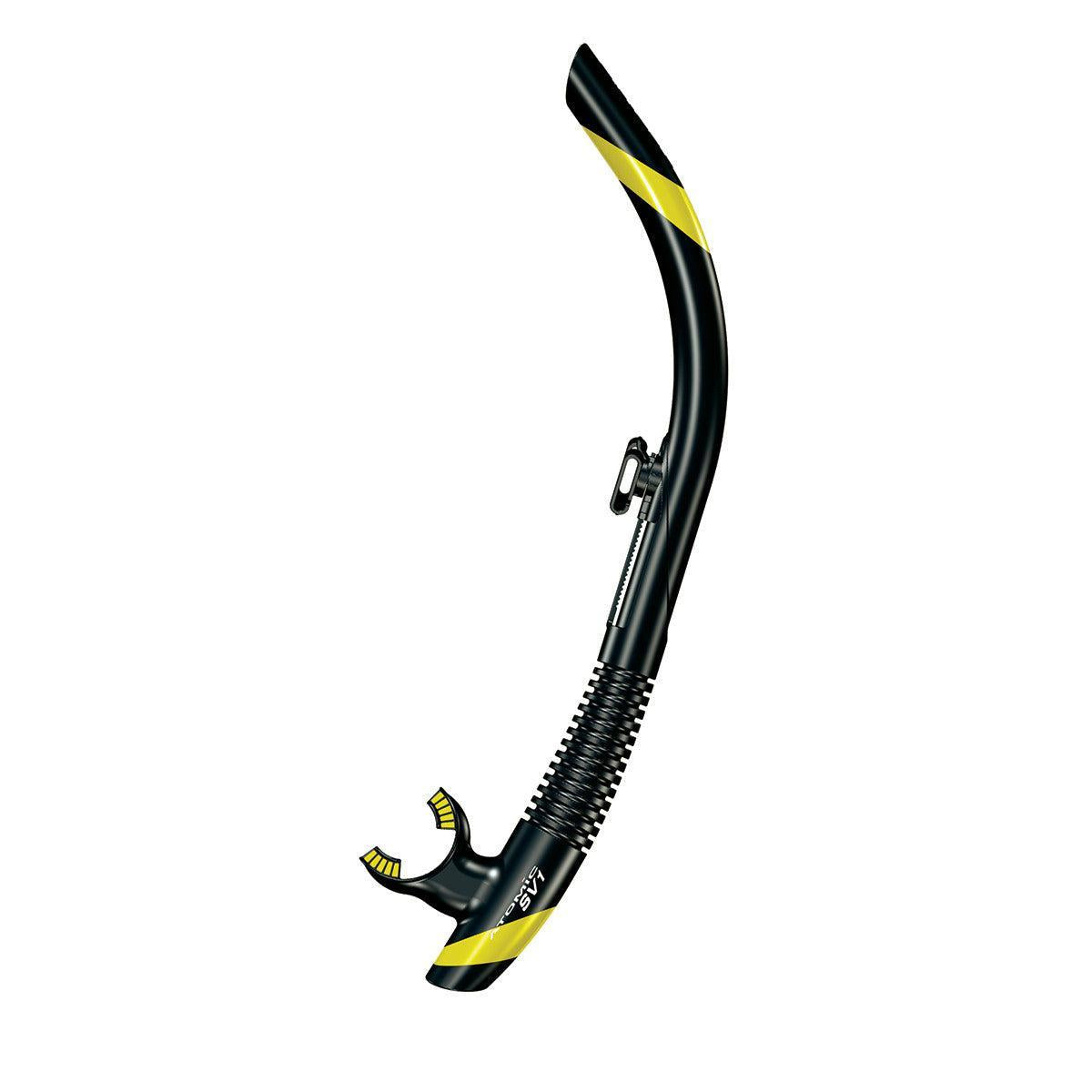 Atomic Aquatics SV1 Snorkel-Black/Yellow-