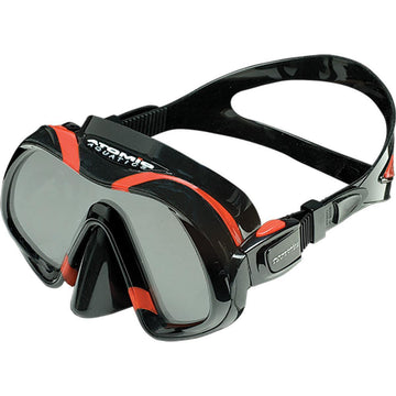 Atomic Aquatics Venom Mask-Black/Red-
