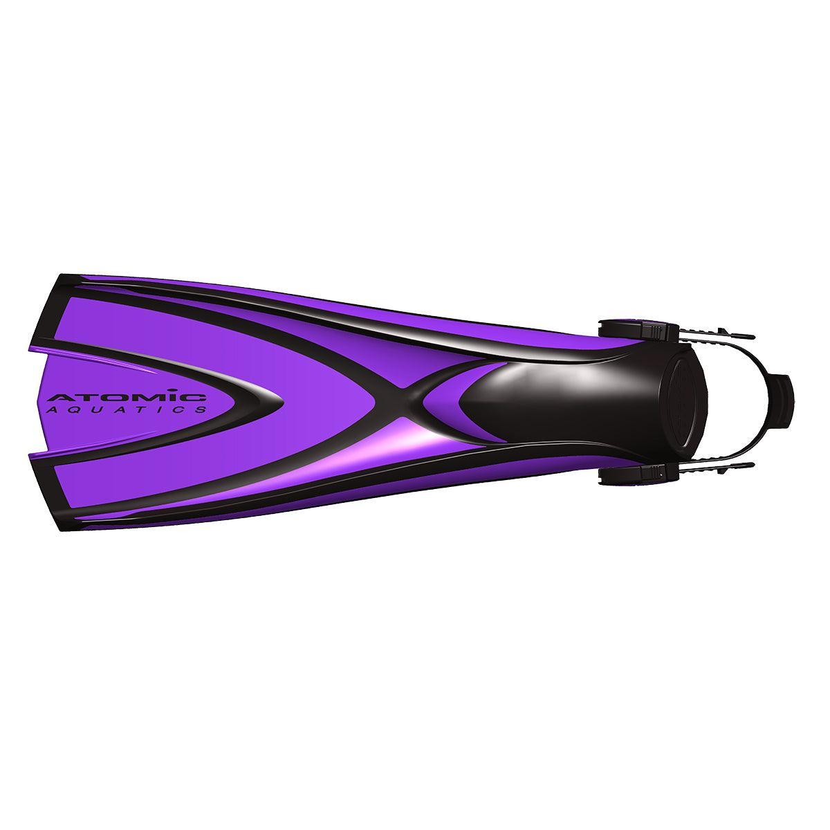 Atomic Aquatics X1 Fins-Purple-M-
