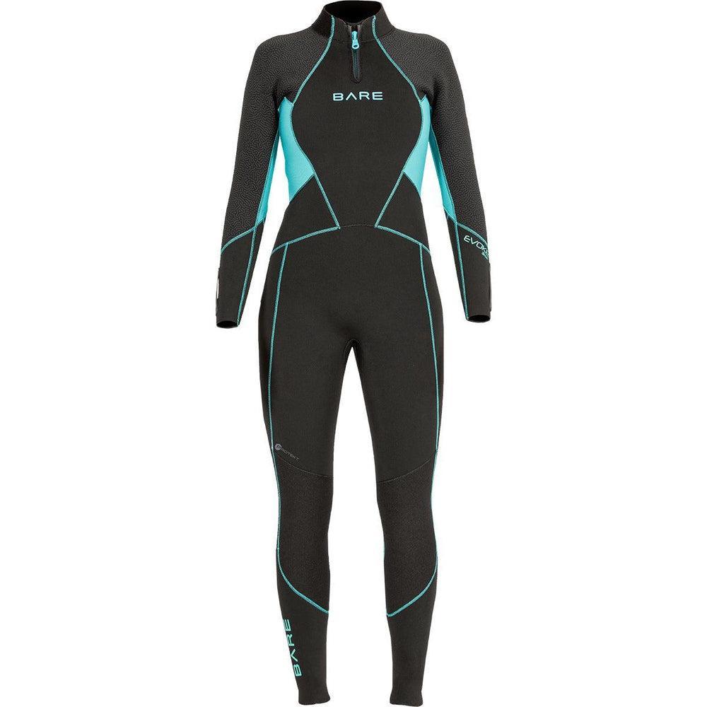 Bare 3mm Evoke Full (2021), Womens-Aqua