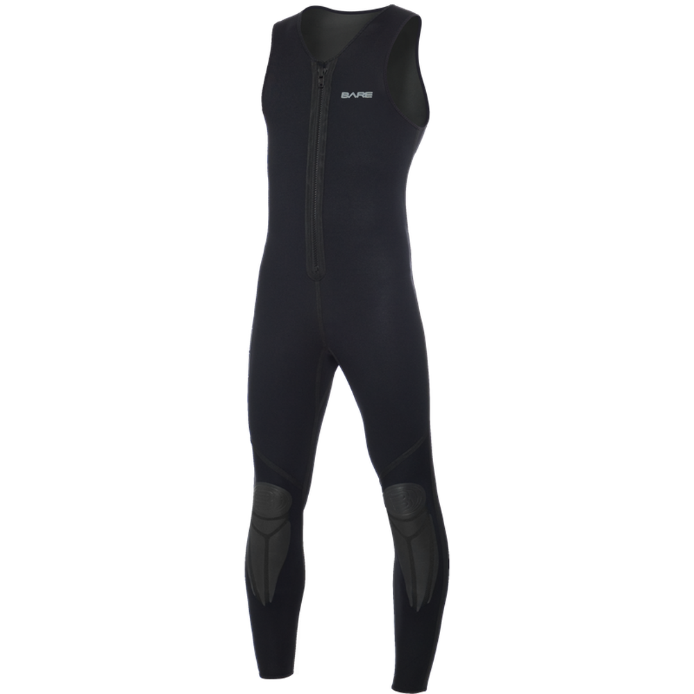 Bare 3 MM John Mens Sleeveless Full Scuba Diving Wetsuit-S