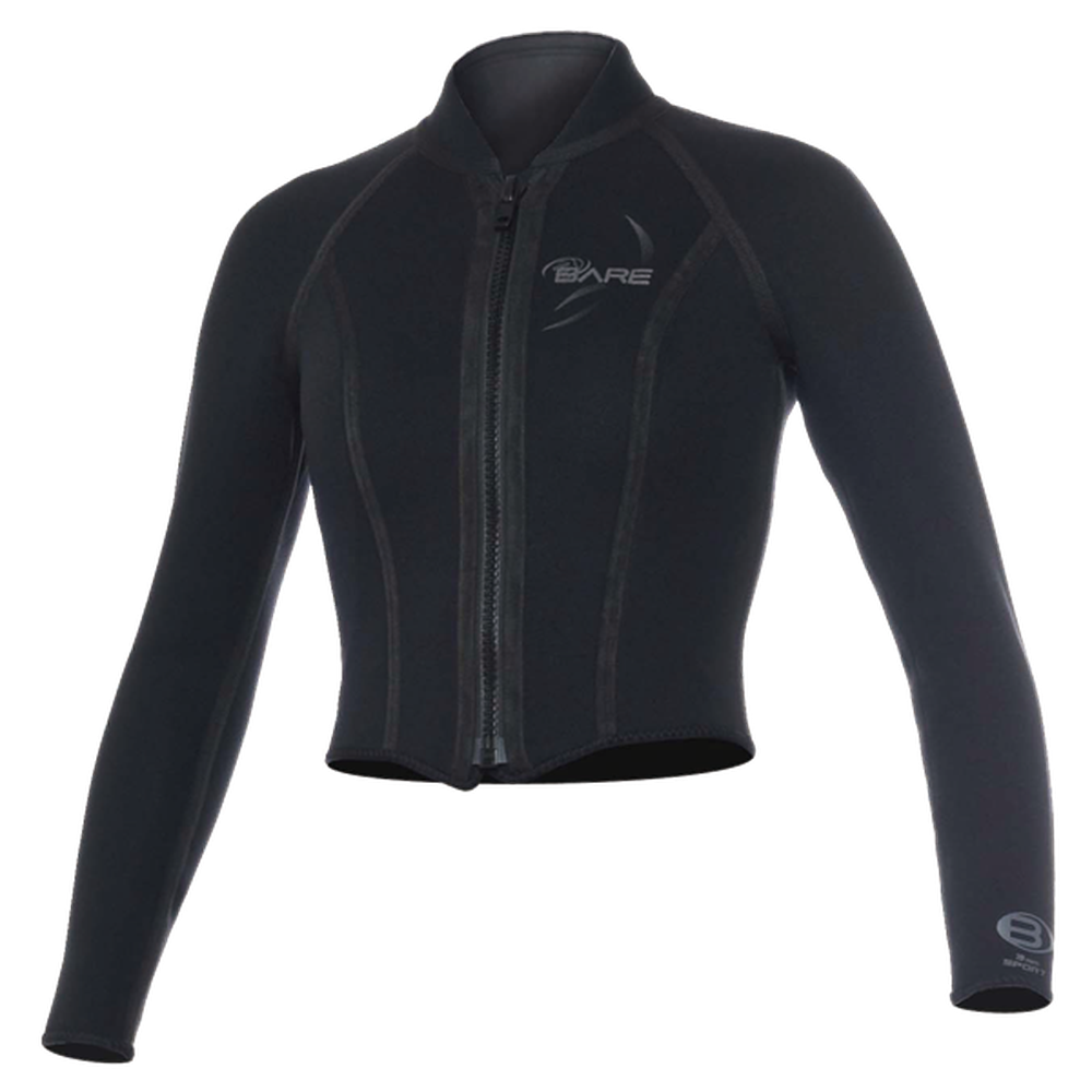 Bare 3 MM Sport Womens Jacket Shorty Scuba Diving Wetsuit-6