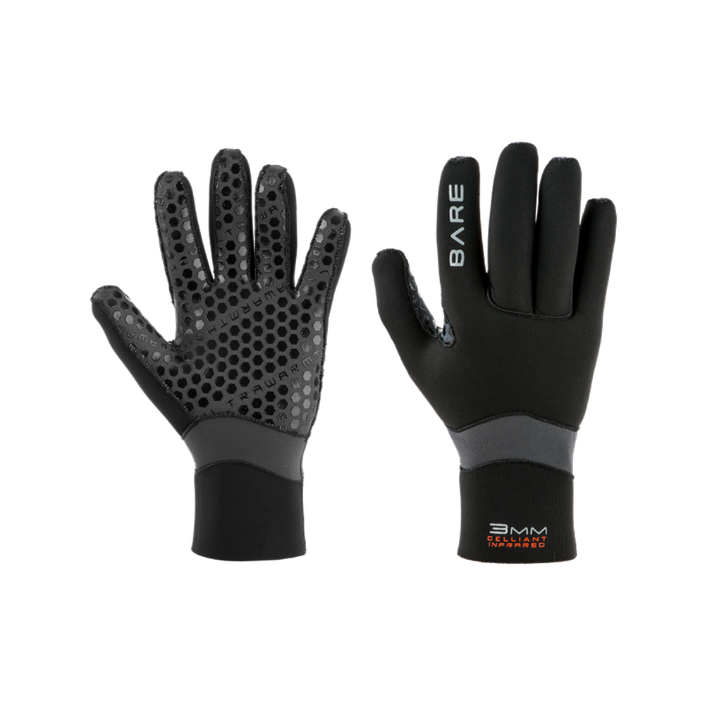Bare 3 MM Ultrawarmth Omnired Infrared Thermal Technology Gloves-2XS