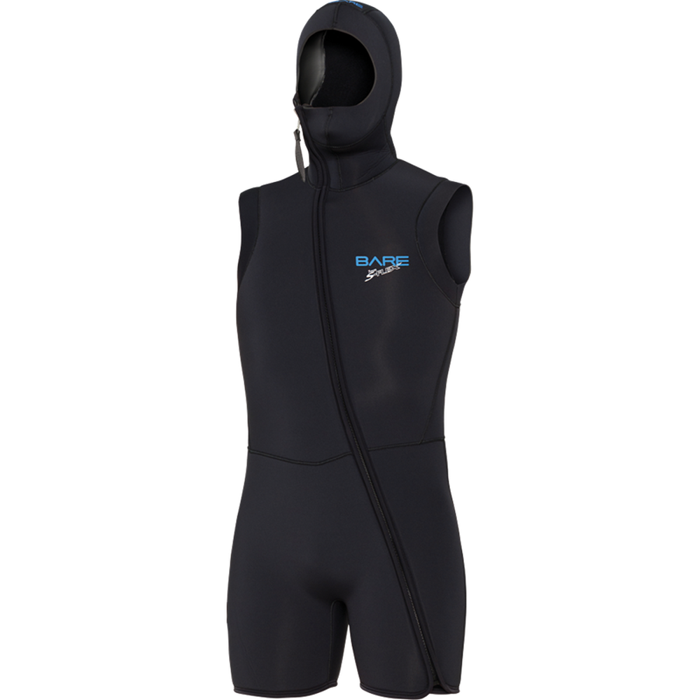 Bare 7 MM Mens S-Flex Neoprene Hooded Vest-S
