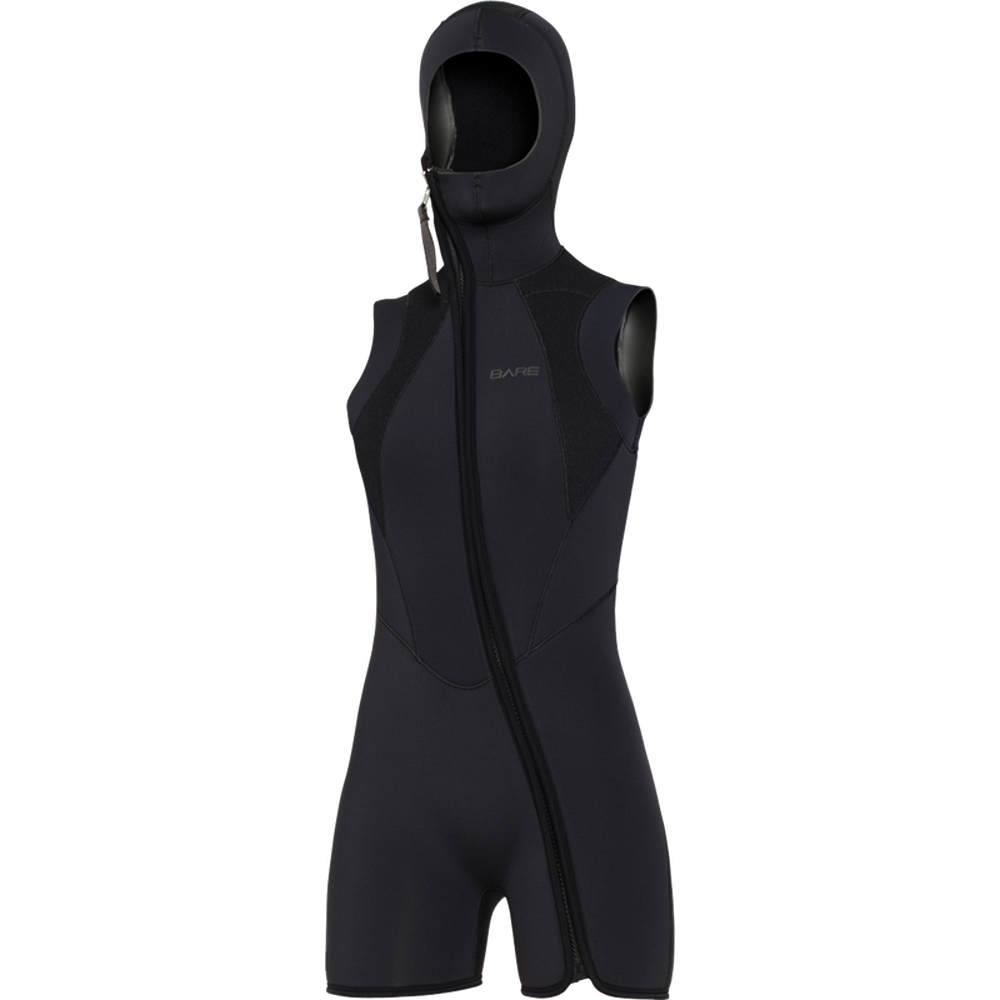 Bare 7 MM Step-In Womens Hooded Vest-