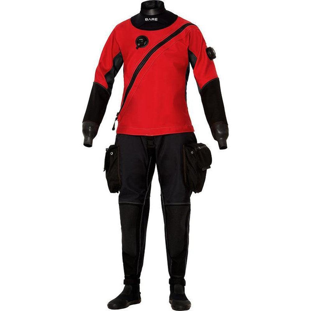 Bare Expedition HD2 Tech Womens Drysuit-Red
