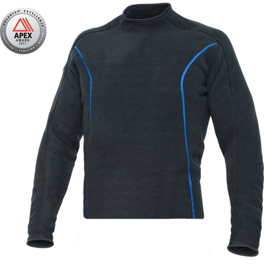 Bare SB System Womens Mid Layer Scuba Diving Top-Black