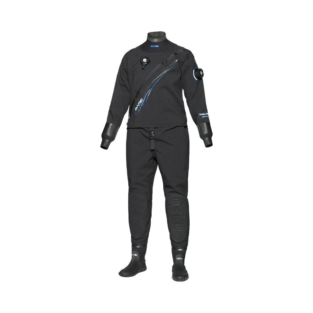 Bare Trilam Tech Dry Lightweight Womens Drysuit-Black