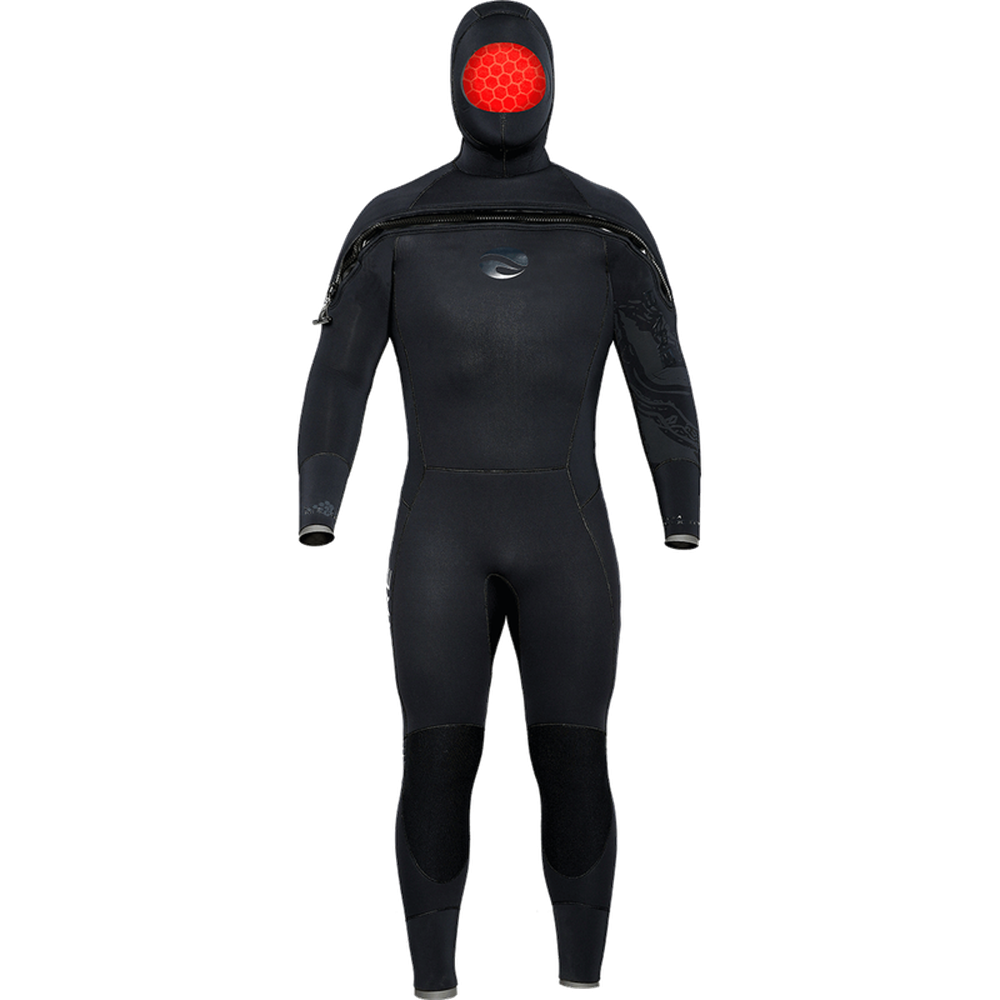 Bare Velocity Ultra 8/7 MM Semi Dry Mens Drysuit-S