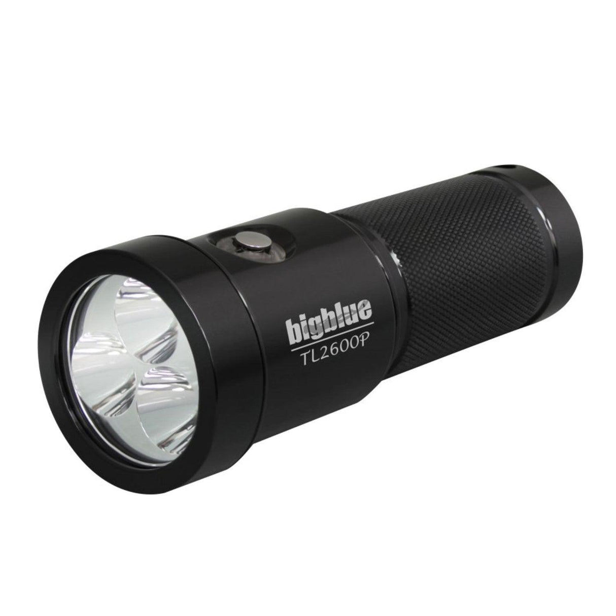 BigBlue 2600 Lumen Narrow Beam Technical Light - Glossy Black-