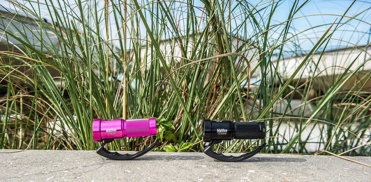 BigBlue 2600 Lumen Narrow Beam Technical Light - Glossy Pink-