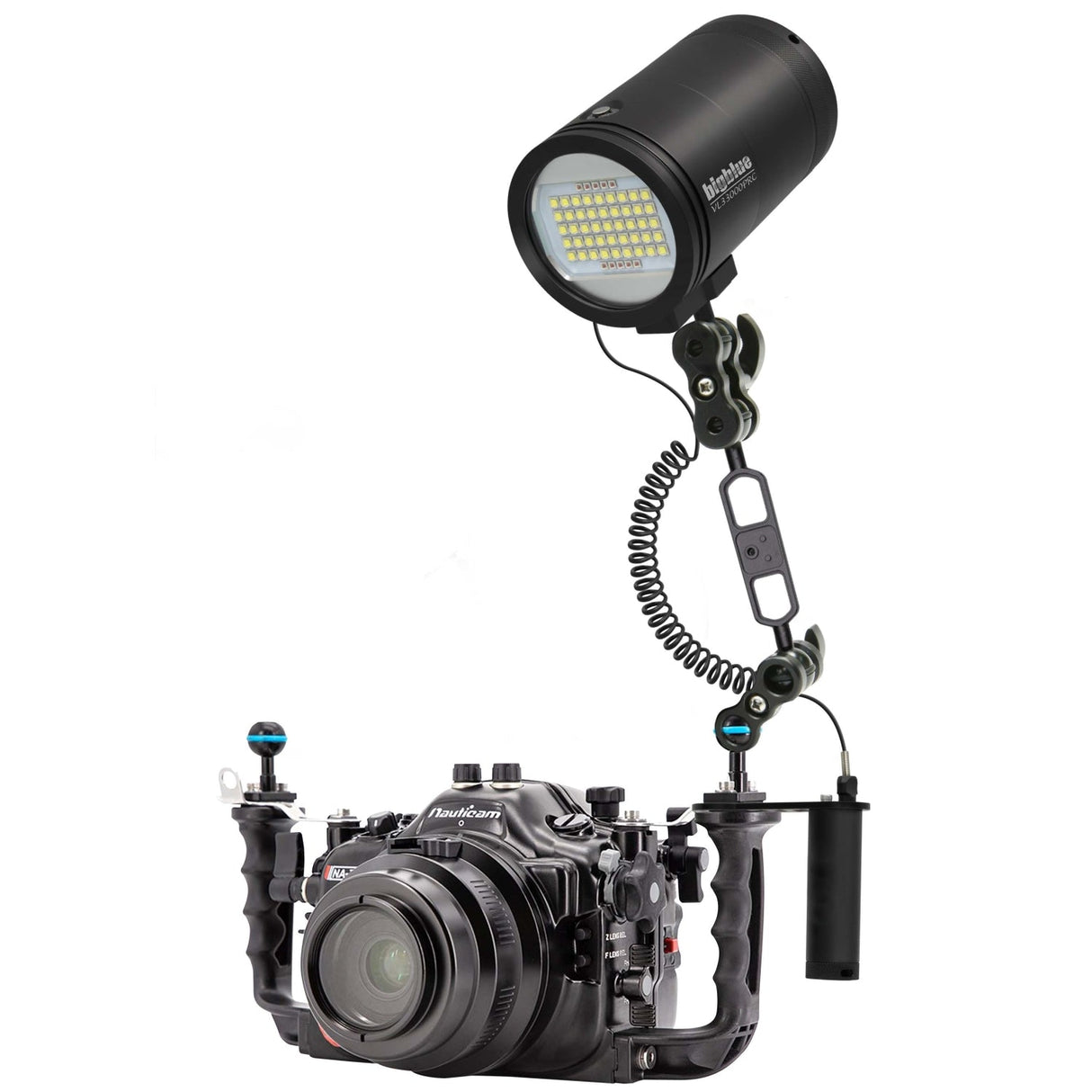 BigBlue 33,000 Lumen Video Light Plus Remote Control - Black-