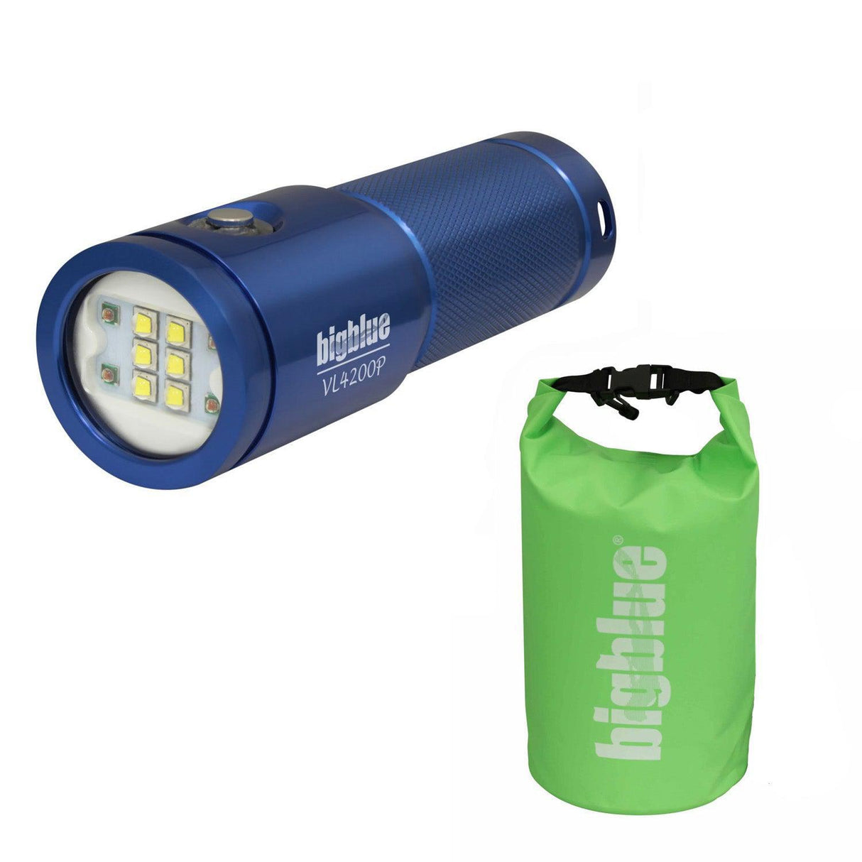 BigBlue 4200 Lumen Video Light - Glossy Blue-